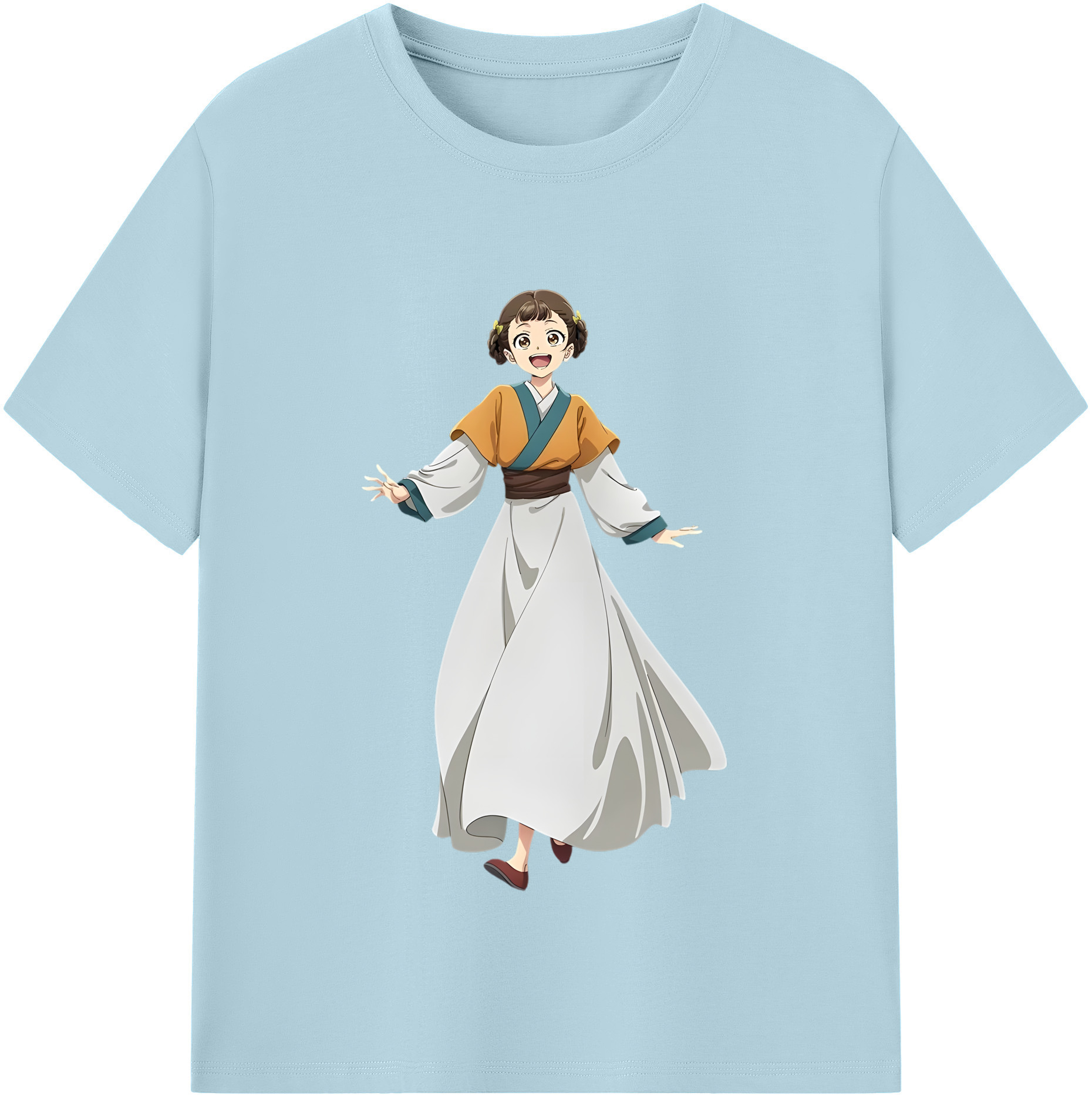 （画像用） 薬屋のひとりごと The Apothecary Diaries 綿100％半袖Tシャツ（フロントプリント）